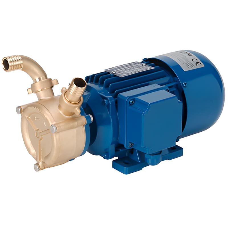 Вихровий насос для спорожнення трюмів LIVERANI EP 25 MP, 60 л/хв, CC/24V, 0,55 кВт, 2800 об/хв, бронза, Lip seal