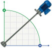 Mezclador de reactivos químicos AQUA AG1-PVC60/F, 220V, 1400 RPM, ADAG1P06F