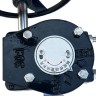 PN6 DN200 Задвижка Баттерфляй, чугунный корпус, диск AISI 304, Seat: PTFE