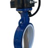 PN6 DN200 Задвижка Баттерфляй, чугунный корпус, диск AISI 304, Seat: PTFE