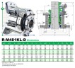Podwójna uszczelka do mieszadła R-M481KL-D 50, SIC/SIC/CAR/SIC/VITON, 304