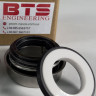 Mechanical seal R-6B 12, SIC/SIC, NBR, 304