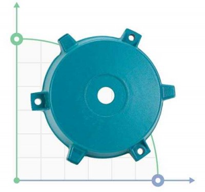 Крышка електродвигателя передняя(для поверхностных насосов)(775133010)