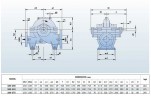 BSC4 100-310A/B, (1500) - насос двустороннего входа