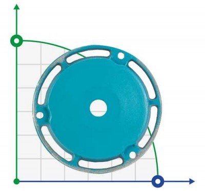 Задняя крышка двигателя 775121 Aquatica (775121022)