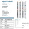 Borehole Pump 4SS4/36, Outlet: 1 1/4 inch, 3.7kW, 380V