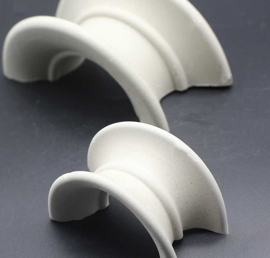 Керамическая седловидная насадка, 38x30x4 мм, Ceramic Saddle Ring