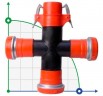 90 mm/75 mm Quer TE Querverbinder