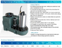 Unidad elevadora de aguas residuales con control remoto AIZL-750W Pro, 22,5/11,5, 0,75 kW, 220 V, 2800 rpm