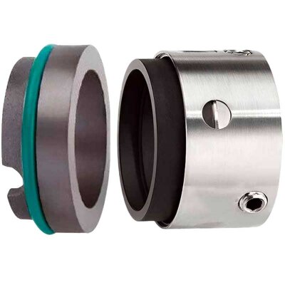 Sello de eje de bomba multiresorte R-58U 80, CAR/SIC, VITON, 304, ВР