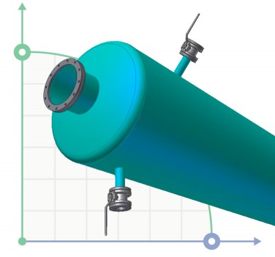 Колона концентрування домішок 1200