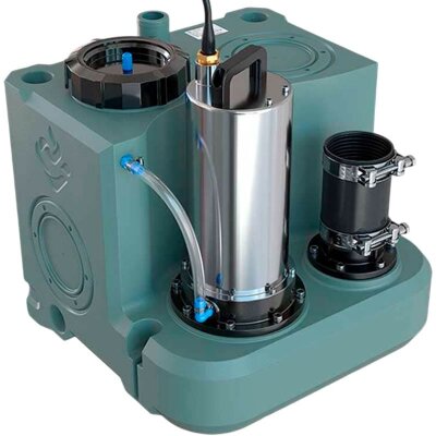 Sewerage unit for basements, bomb shelters with control panel AIZL-1100W, 27/13, 1.1 kW, 220V, 2800 rpm