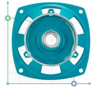 Крышка электродвигателя передняя для 775262, 775263, 775276, 775277, 775363, 775364, 775365 Aquatica (775262014)