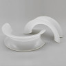Пластиковая седловидная насадка, РР, 38x19x1.2 мм, Plastic Saddle Ring