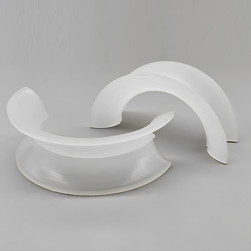 Пластиковая седловидная насадка, РР, 38x19x1.2 мм, Plastic Saddle Ring