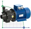 FLUIMAC COMPASS CM 6 PVDF Magnetkupplungspumpe für chemisch aggressive Flüssigkeiten, 0,25 kW, 380V