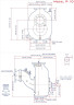 Самовсасывающий насос для транспортировки шлака P-10, 40/770, 75 kW, без двигателя