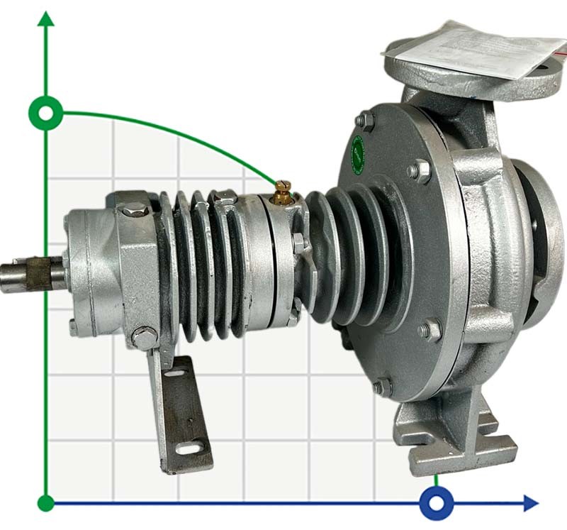 Bomba de aceite caliente BTKF-K 32-200 (3000) sin motor