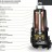Канализационный насос Dreno VTH-EX 100-2/400/2 с вихревым рабочим колесом