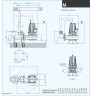 Bomba sumergible para agua de inundación Dreno AT 100/4/173 C.255 con impulsor monocanal