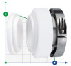 PTFE сильфонное торцевое уплотнение R-152R 65, PTFE/CER, PTFE