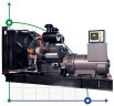 Industrieller Dieselgenerator XHYS-350GF mit ATS, motor Kaipu 400kVA, 350kW, 380V/50HZ offene Art