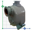 Bomba autoaspirante para lodo P-12, 43/1270, 92 kW, sin motor