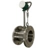DN150 Medidor de flujo vortex de acero inoxidable KLUGB DN150/PN16 RF brida DIN, para vapor 1.75-17.5 t/h <1,6 MPa, <250°C, 4-20mA, ExdIIBT6