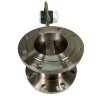 DN150 Medidor de flujo vortex de acero inoxidable KLUGB DN150/PN16 RF brida DIN, para vapor 1.75-17.5 t/h <1,6 MPa, <250°C, 4-20mA, ExdIIBT6