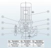 IHG BGLHB 250-250A (500/17), 37kW, 1480, Ex - насос ин-лайн нержавеющий