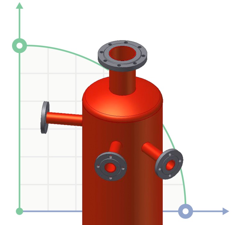 Product-concentrating column