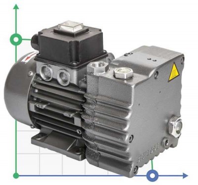 Bomba de vacío 3 PBO con lubricación de aceite