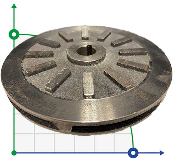 Laufrad für BTKF-K 32-125, 120mm