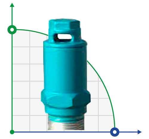Soupape de purge d'air 1" BSP