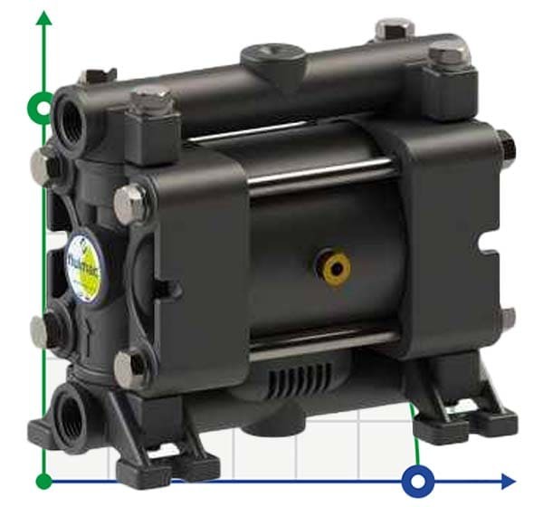Pneumatic Membrane Pump PHOENIX P07 POM ATEX