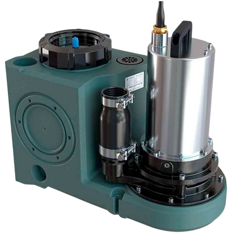 Unidad elevadora de aguas residuales con trituradora y panel de control AIZL-SC750W, 15,5/13,5, 0,75 kW, 220 V, 2800 rpm