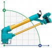 Sprinkler for irrigation JET40-NPT