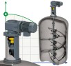 Миксер мешалка GREATWALL MIXERS серии GMR с редуктором установленным под прямым углом мощностью до 1100 кВт 1~350 об/мин