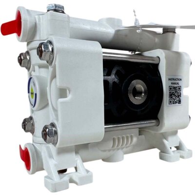 Bomba neumática de diafragma PHOENIX P04 POM NBR+PTFE, 4 l/min