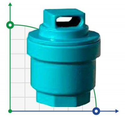 odpowietrznik 2 cale BSP