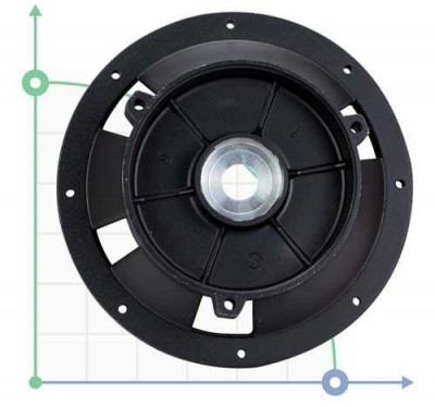 Крышка электродвигателя передняя для 775513, 775517, 775519, 775520, 775524 Aquatica (775513016)