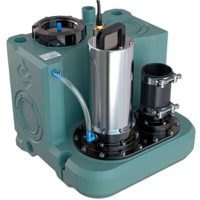 Pumping station for sewage disposal for restaurants, cafes, bars with remote control AIZL-1500W Pro, 36/14.5, 1.5 kW, 220V, 2800 rpm