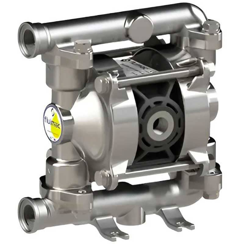 Пневматичний мембранний насос PHOENIX P20 AISI316 HYTREL+PTFE, 20 л/хв