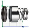 Ущільнення торцеве R-BT-RN3.NU 50, SIC/SIC, NBR, 304
