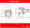 AlphaDynamic AD65/01 3,7kW Impeller pump for honey, sugar