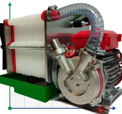 COLOMBO 18 Oil-prasa filtracyjna ramowa
