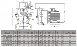 Вакуумний насос ESV 270/100, AISI 304, 285 м3/год, 7,5 кВт, 1450 об/хв