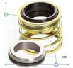 Compressor shaft seal R-J580 1.3/4, CAR/SIC, HNBR, A3/65Mn