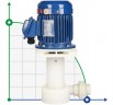 QP-20SK, GFRPP-0,09 kW, 24 l/min, 1m pompa odśrodkowa do galwanizacji