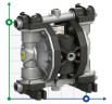 Пневматичний мембранний насос PHOENIX P60 ALU SANTOPRENE+PTFE, 65 л/хв для клею